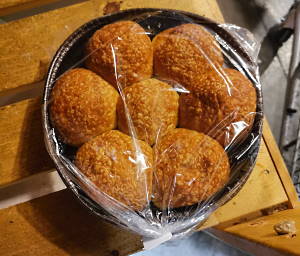 A Pack Of Seven Cheese Buns